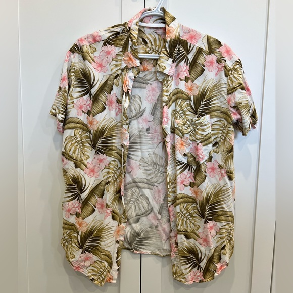 Floral print button up shirt - Picture 2 of 2